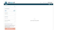 Desktop Screenshot of jobeye.ch